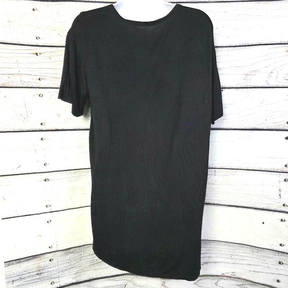 American Eagle Black Wrap Style Top M - Picture 5 of 8